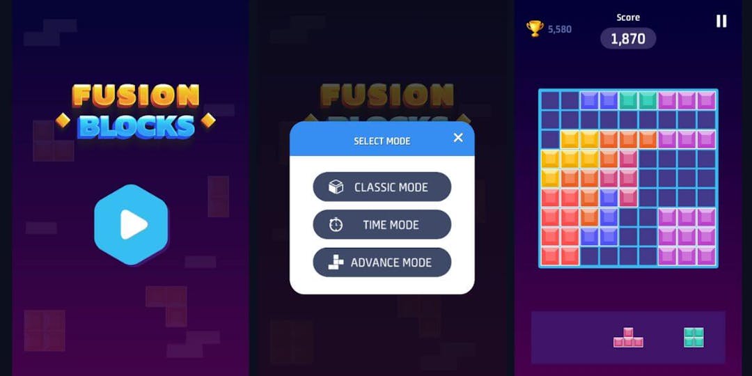 Fusion Blocks: Free Block Puzzle Game