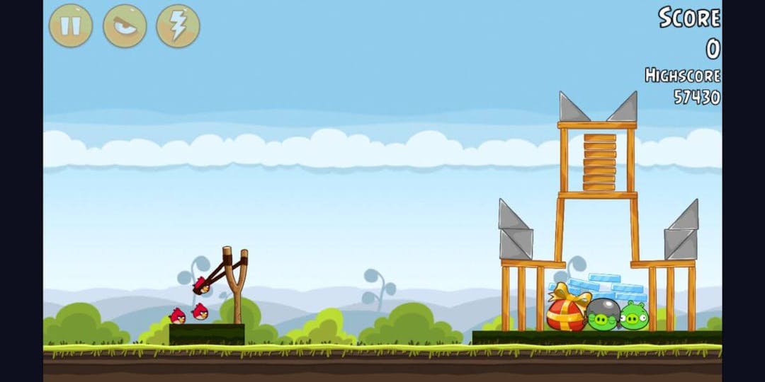 Angry Birds Mobile Gameplay