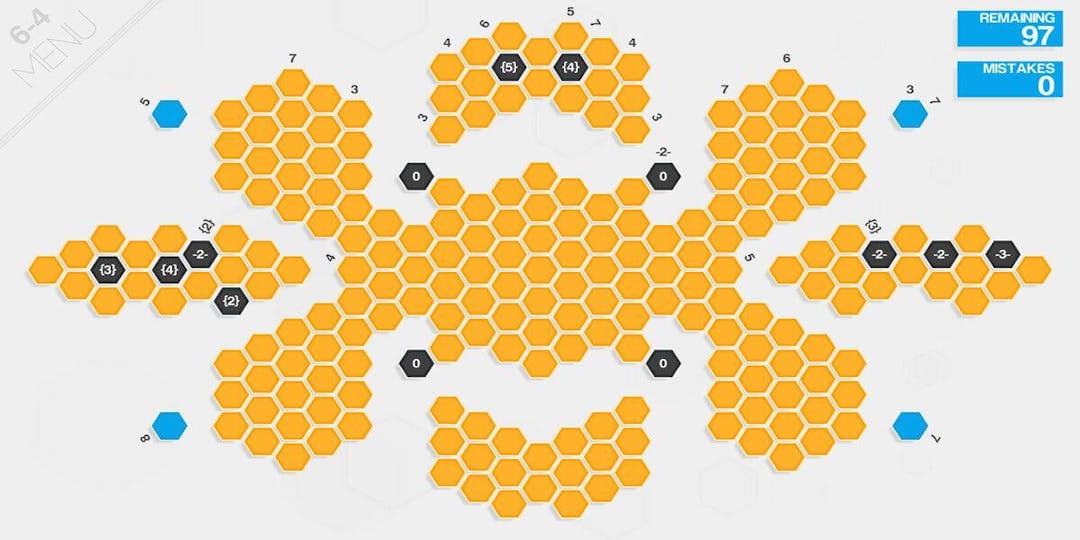 Hexcells Puzzle Game