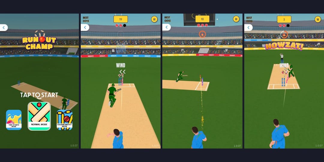 RunOut Champ: Cricket Game Online